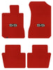 Lloyd Velourtex Front & Rear Mats for '69-71 Chevy Impala W/Silver on Black SS