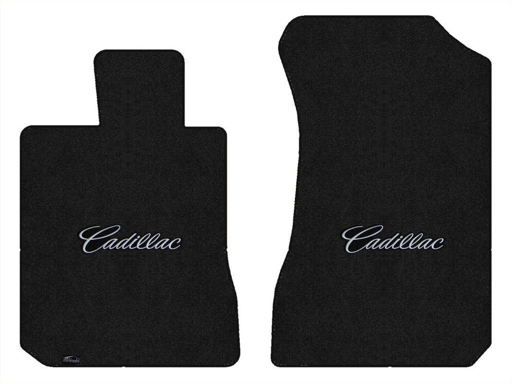 Lloyd Ultimat Front Mats for '67-68 Cadillac Calais W/Silver on Black Cadillac