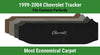 Lloyd Velourtex Small Cargo Mat for '99-04 Chevy Tracker W/Black Chevy Letters