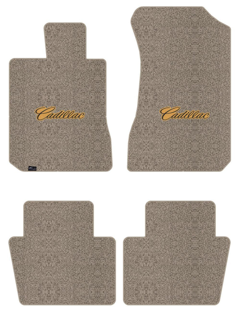 Lloyd Berber Front & Rear Mats for '69-70 Calais W/Black on Gold Cadillac Script