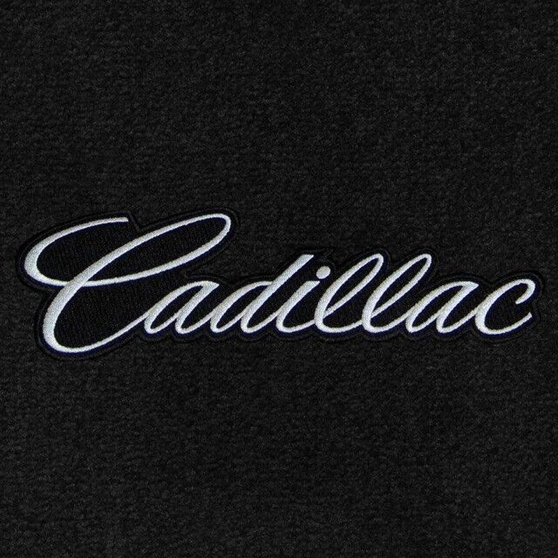 Lloyd Luxe Front Mats for '69-70 Cadillac Calais W/Silver on Black Cadillac
