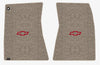 Lloyd Berber Front Mats for '68-69 Chevy Malibu W/Red Chevy Outline Bowtie