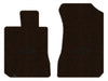 Lloyd Velourtex Front Mats for '98-00 Chevy Metro W/Black Outline Chevy Bowtie