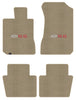 Lloyd Loop Front & Rear Mats for '73-77 Malibu W/White/Red SS with Bowtie