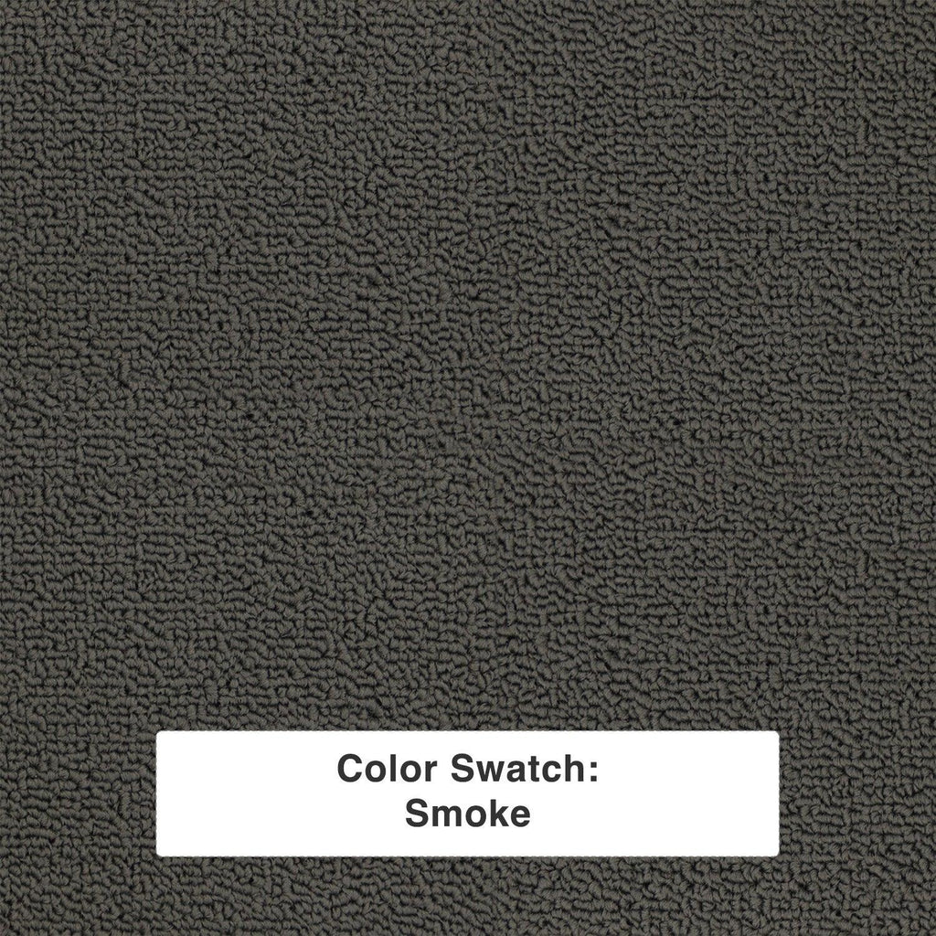 Lloyd Classic Loop Front Mats for '72-76 Chevy Bel Air W/Black on Silver SS 396