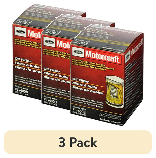 (3 pack) Motorcraft Oil Filter FL400SW