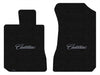 Lloyd Luxe Front Mats for '69-70 Cadillac Calais W/Silver on Black Cadillac