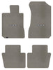 Lloyd Velourtex Front & Rear Mats for '73-77 Regal W/Silver Buick on Dark Gray