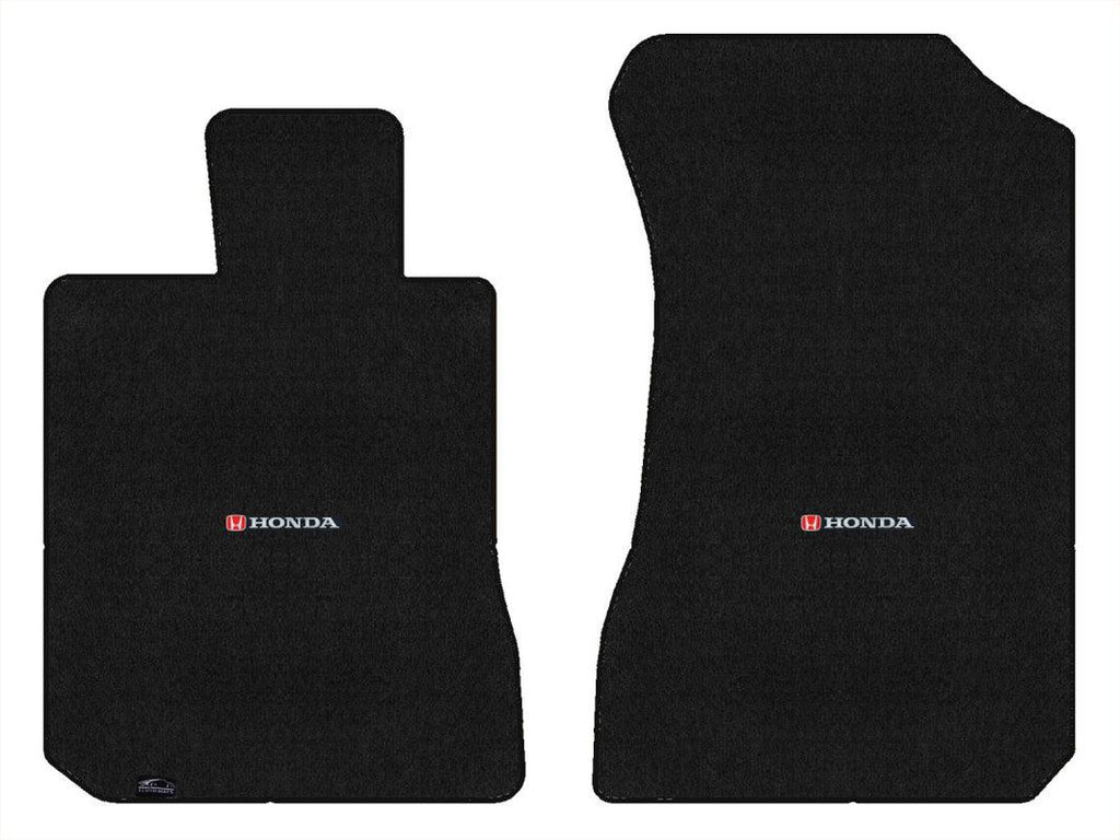 Lloyd Velourtex Front Mats for '22 Civic W/Red & Black Honda H & Word Combo