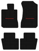 Lloyd Luxe Front & Rear Mats for '69-71 Chevy Bel Air W/Red on Black Chevy