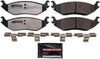 Power Stop Z36-898 Rear Z36 Truck & Tow Carbon-Fiber Ceramic Brake Pads For 2007-2009 Chrysler Aspen | 2003 2009 Dodge Durango | 2002-2010 Dodge Ram 1500 Regular & Quad Cab | 2011-2022 Ram 1500