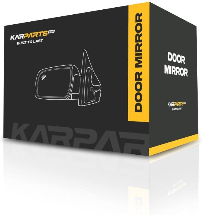 For Toyota Pickup 1989 90 91 92 93 94 1995 Door Mirror Driver Side | Manual | Chrome | Replacement For 87940-89141 | TO1320122