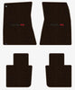 Lloyd Velourtex Front & Rear Mats for '68-69 Chevy Malibu W/Black/Red Malibu SS