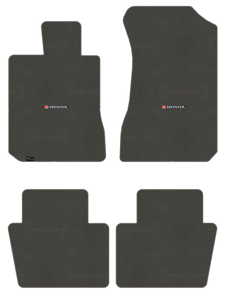 Lloyd Loop Front & Rear Mats for '88-89 Accord W/Red & Black Honda H & Word Comb