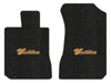 Lloyd Berber Front Mats for '71-73 Calais W/Black on Gold Cadillac Script