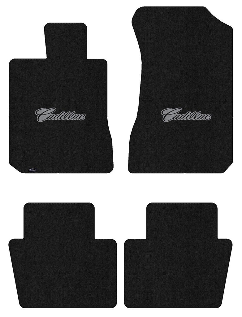 Lloyd Ultimat Front & Rear Mats for '74-76 Calais W/Black on Gray Cadillac