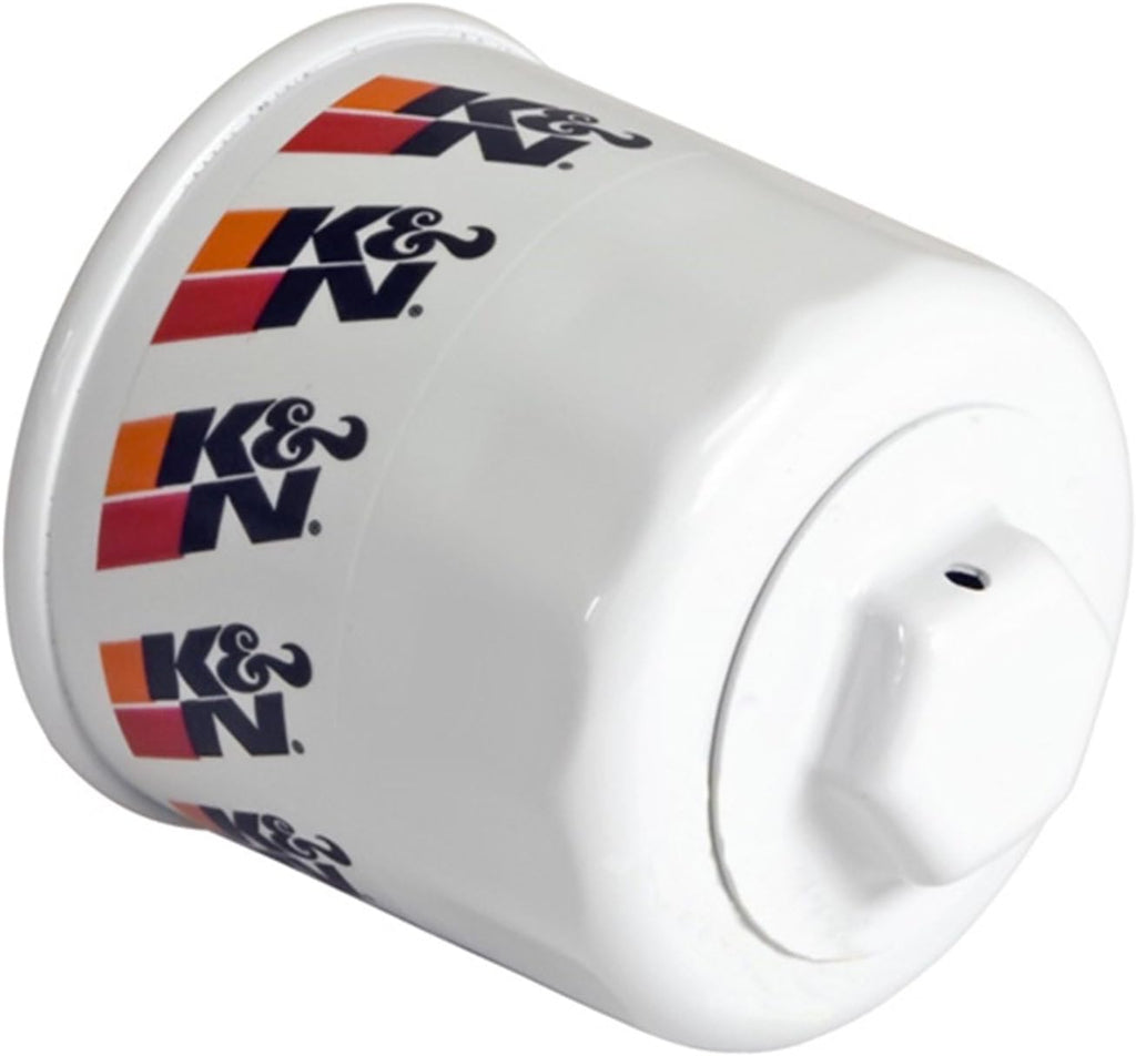 K&N Premium Oil Filter: 20,000 Mile Engine Protection with Wrench Off Nut: Compatible with Select 1990-2023 INFINITI/MAZDA/NISSAN/SUBARU Vehicle Models (See Description for Select Models), HP-1008