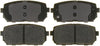 Raybestos Element3 EHTTM Automotive Replacement Front Brake Pad for Select Toyota (4Runner, FJ Cruiser, Sequoia, Tacoma, Tundra), Lexus (GX460,GX470) (EHT976H)