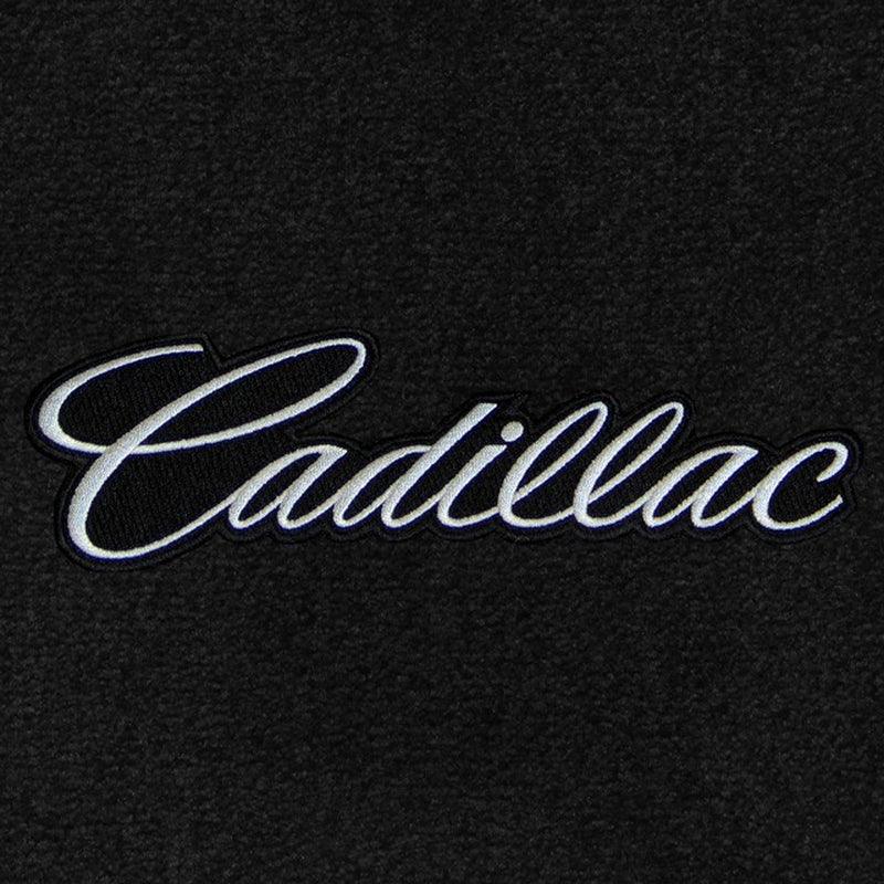 Lloyd Luxe Front Mats for '69-70 Cadillac Calais W/Silver on Black Cadillac