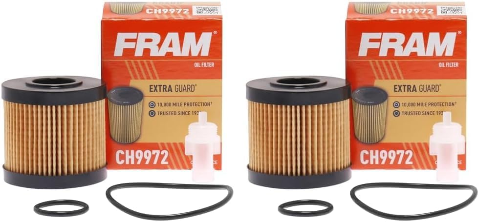 FRAM Ultra Synthetic XG9972 20K Mile Change Automotive Replacement Engine Oil Filter for Synthetic Oil Changes, Premium Vehicle Engine Protection Oil Filter for Select Vehicle Model Years