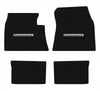 Lloyd Luxe Front & Rear Mats for '59-60 Chevy Biscayne W/Black on Silver Chevy