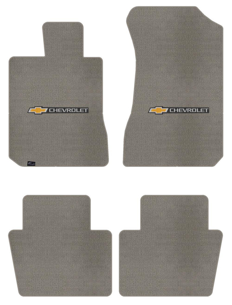Lloyd Velourtex Front & Rear Mats for '90-94 Chevy Lumina W/Chevy Bowtie & Word