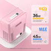 BougeRV 12 Volt Refrigerator 12V Car Fridge 23 Quart Portable Freezer Compressor Cooler 12/24V DC 110~240 Volt AC for Truck Van RV Camper SUV Travel Camping Road Trips Tailgating -8℉~50℉