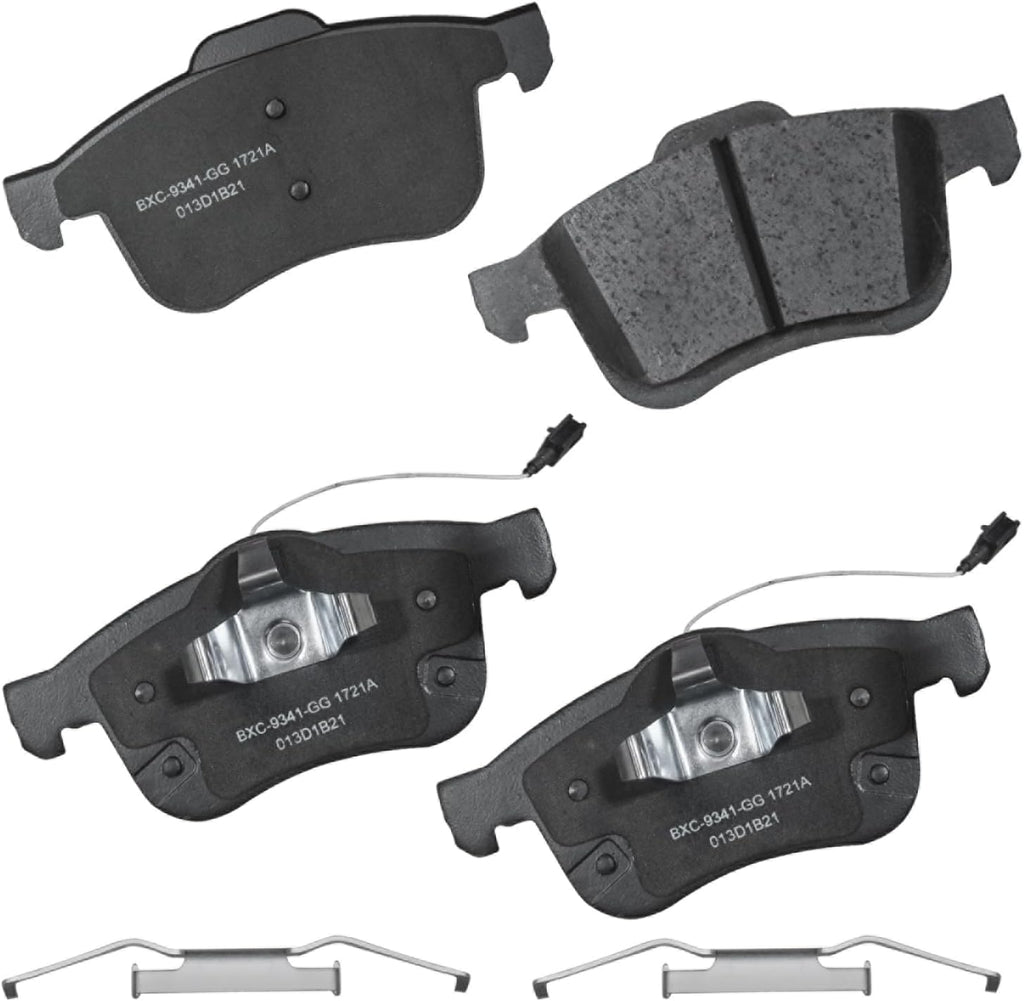Bendix Premium SBC1363 Ceramic Front Brake Pads for Cadillac Escalade, ESV,EXT,XTS,Chevrolet Avalanche,Cheyenne,Express 1500,Silverado Classic,LD,Suburban,Tahoe,GMC Savana Sierra,Limited,Yukon,XL,