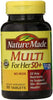 Nature Made Multivitamin For Women 50+ No Iron, Multivitamins for Women 50 Plus, Daily Nutritional Support, Nature Made Multi Vitamins, 90 Tablets, 90 Day Supply