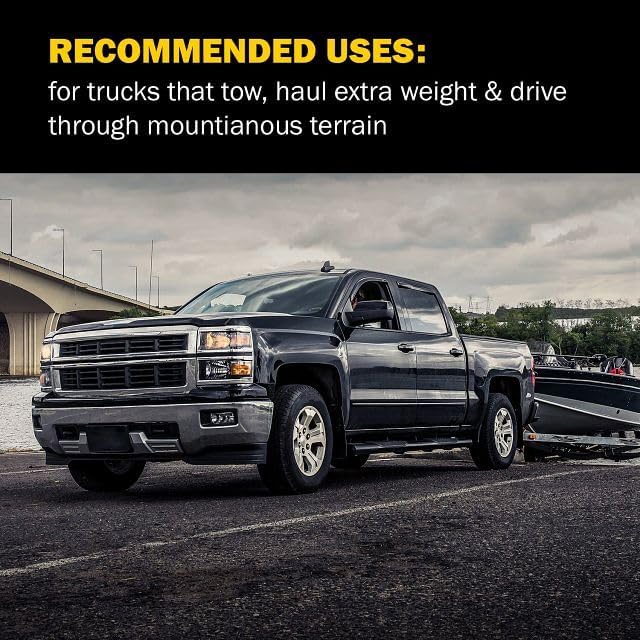 Power Stop Z36-898 Rear Z36 Truck & Tow Carbon-Fiber Ceramic Brake Pads For 2007-2009 Chrysler Aspen | 2003 2009 Dodge Durango | 2002-2010 Dodge Ram 1500 Regular & Quad Cab | 2011-2022 Ram 1500