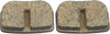YOXUFA Mini Bike Brake Pads Disc Brake Pads for 79cc 97cc 100cc Coleman CT100U CC100X Baja Doodle Bug DB30 Motovox MBX10 Monster Moto MMB80 MMB105 49cc SYX Moto Mototec Pocket Dirt Bike ATV Parts