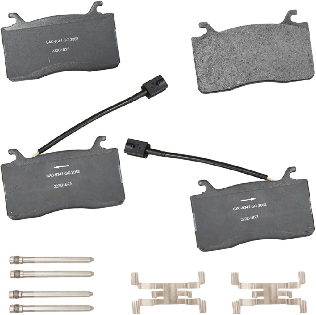 Bendix Premium SBC1363 Ceramic Front Brake Pads for Cadillac Escalade, ESV,EXT,XTS,Chevrolet Avalanche,Cheyenne,Express 1500,Silverado Classic,LD,Suburban,Tahoe,GMC Savana Sierra,Limited,Yukon,XL,