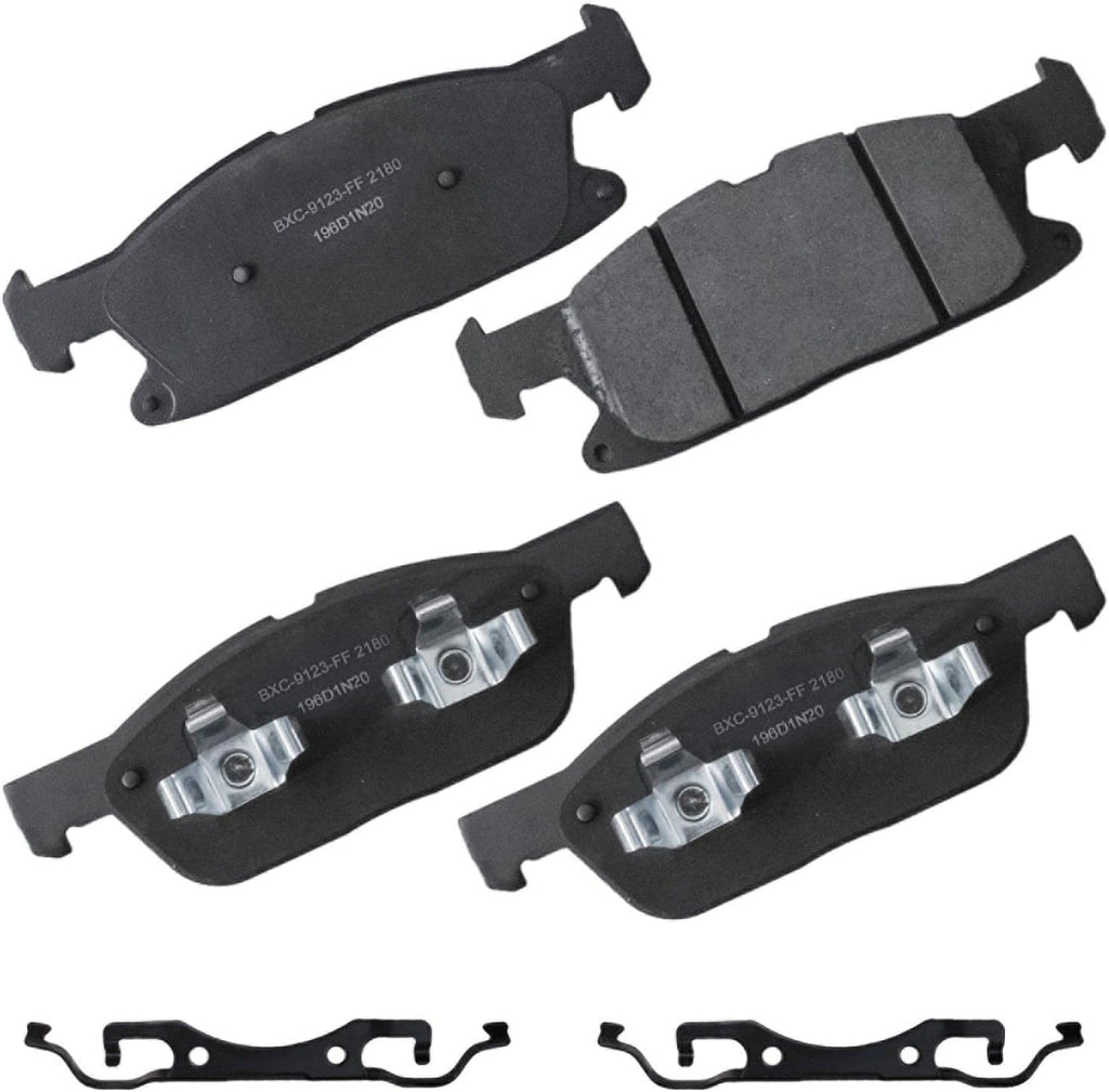 Bendix Premium SBC1363 Ceramic Front Brake Pads for Cadillac Escalade, ESV,EXT,XTS,Chevrolet Avalanche,Cheyenne,Express 1500,Silverado Classic,LD,Suburban,Tahoe,GMC Savana Sierra,Limited,Yukon,XL,