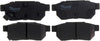 BECK/ARNLEY 087-1431 Replacement Rear Ceramic Disc Brake Pad Set for Select Acura EL/Integra, Honda Civic/Civic del Sol/CRX/Fit/Prelude Model Years (PGD374C)