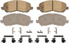 Wagner QuickStop ZD866 Front Disc Brake Pad Set Ceramic for Jeep Patriot