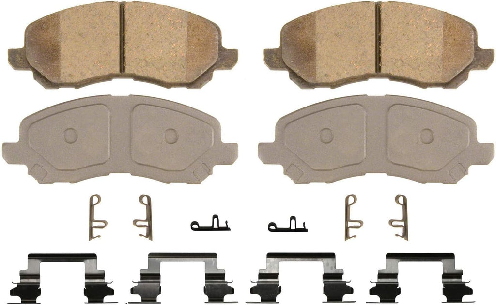 Wagner QuickStop ZD866 Front Disc Brake Pad Set Ceramic for Jeep Patriot