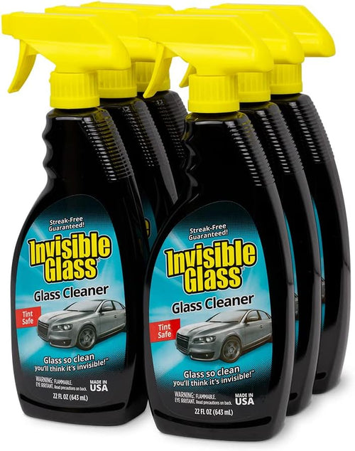 Invisible Glass 92164-2PK Premium Glass and Window Cleaner for Auto and Home Cleans Glass, Windows, Windshields, Navigation Screens, and More, Streak-Free, Ammonia-Free, Tint-Safe, 22 Fl Oz, Pack of 2