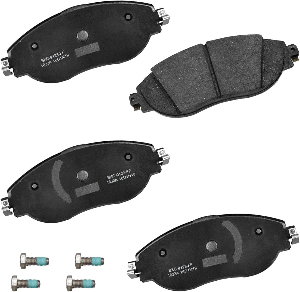 Bendix Premium SBC1363 Ceramic Front Brake Pads for Cadillac Escalade, ESV,EXT,XTS,Chevrolet Avalanche,Cheyenne,Express 1500,Silverado Classic,LD,Suburban,Tahoe,GMC Savana Sierra,Limited,Yukon,XL,