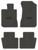 Lloyd Loop Front & Rear Mats for '58 Bel Air W/Black Outline Chevy Bowtie