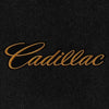 Lloyd Luxe Front Carpet Mats for '67-68 Cadillac Calais W/Gold on Black Cadillac
