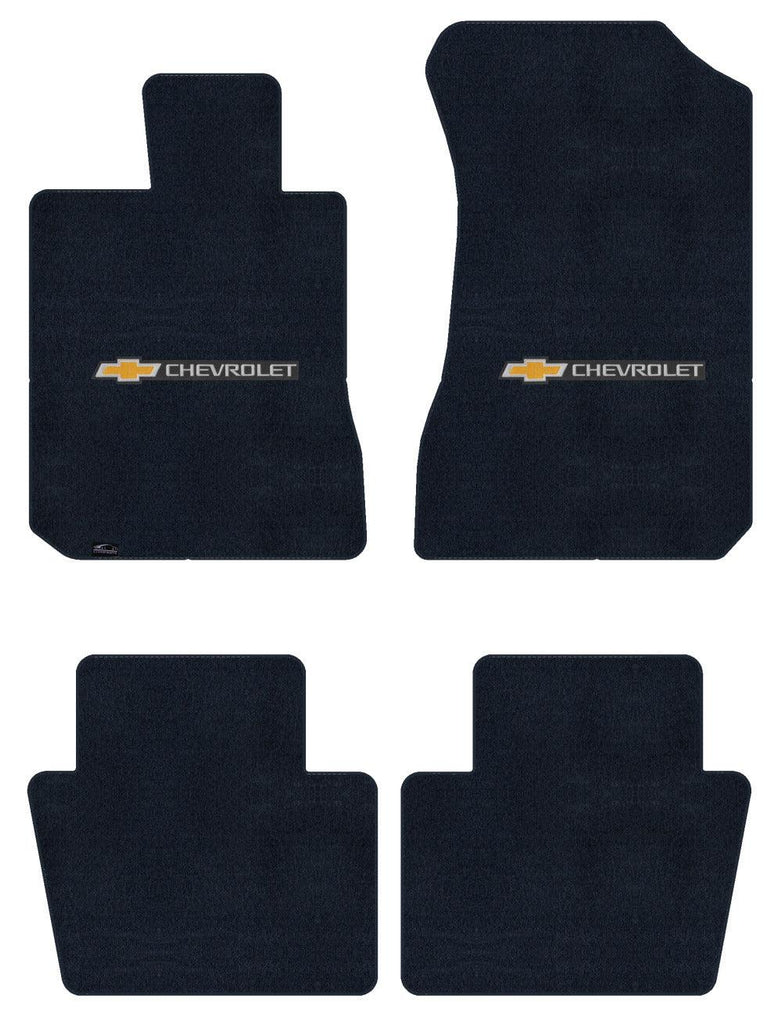 Lloyd Velourtex Front & Rear Mats for '90-94 Chevy Lumina W/Chevy Bowtie & Word