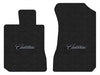 Lloyd Luxe Front Mats for '69-70 Cadillac Calais W/Silver on Black Cadillac