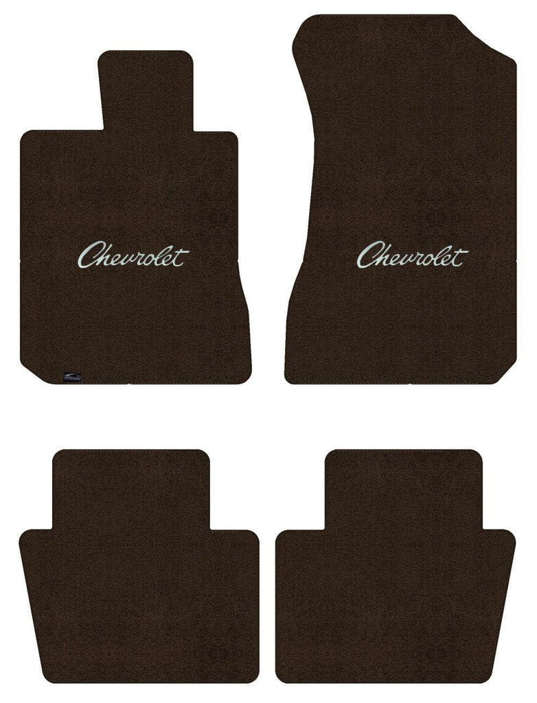 Lloyd Ultimat Front & Rear Mats for '72-76 Chevy Bel Air W/Silver Chevy Letters