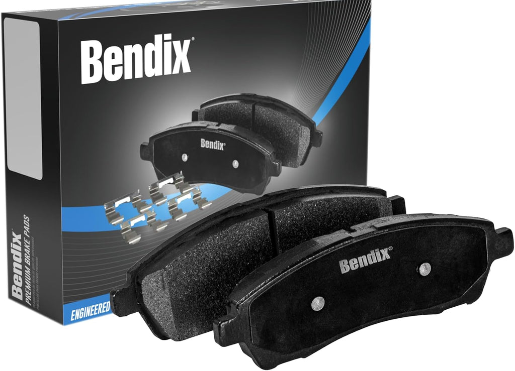 Bendix Premium SBC1363 Ceramic Front Brake Pads for Cadillac Escalade, ESV,EXT,XTS,Chevrolet Avalanche,Cheyenne,Express 1500,Silverado Classic,LD,Suburban,Tahoe,GMC Savana Sierra,Limited,Yukon,XL,