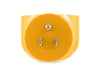 Camco 55325 15 AMP Male / 30 AMP Female 90 Degree Electrical Adapter, Yellow