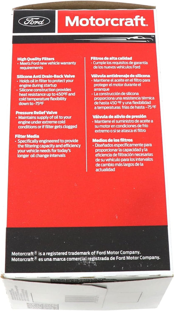 Motorcraft Oil Filter - FL2124S (Replaces FL2051S)