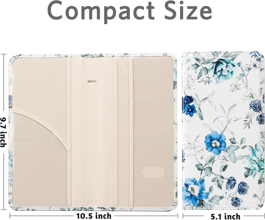 CoBak Car Registration and Insurance Holder - Vehicle Glove Box Car Organizer, Auto Truck Comparment Accessories Case for Essential Document, Driver License, Cards