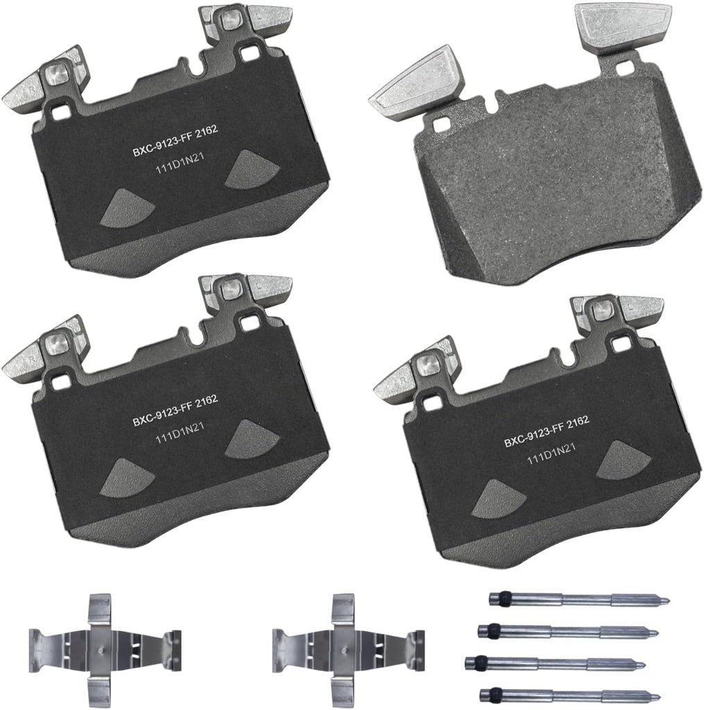 Bendix Premium SBC1363 Ceramic Front Brake Pads for Cadillac Escalade, ESV,EXT,XTS,Chevrolet Avalanche,Cheyenne,Express 1500,Silverado Classic,LD,Suburban,Tahoe,GMC Savana Sierra,Limited,Yukon,XL,