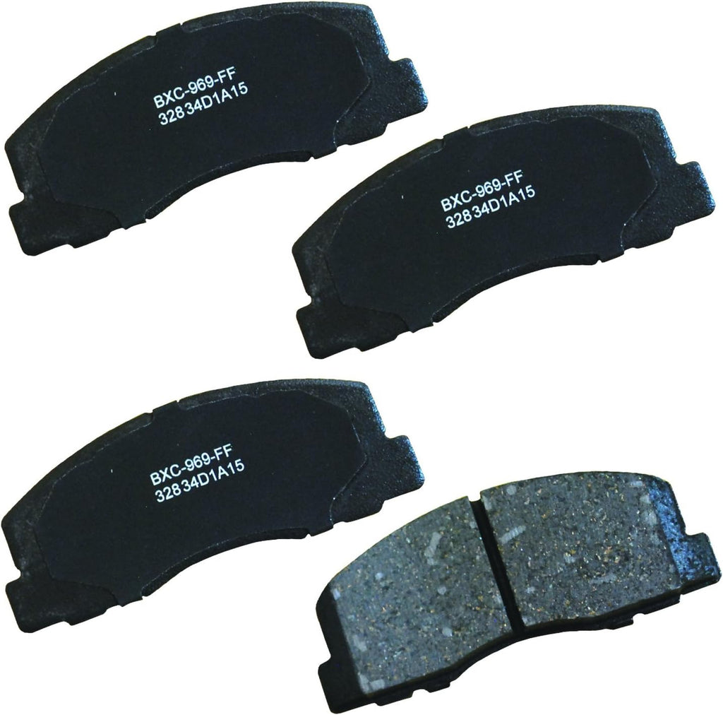 Bendix Premium SBC1363 Ceramic Front Brake Pads for Cadillac Escalade, ESV,EXT,XTS,Chevrolet Avalanche,Cheyenne,Express 1500,Silverado Classic,LD,Suburban,Tahoe,GMC Savana Sierra,Limited,Yukon,XL,