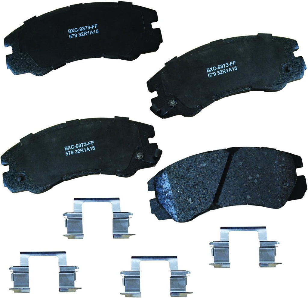 Bendix Premium SBC1363 Ceramic Front Brake Pads for Cadillac Escalade, ESV,EXT,XTS,Chevrolet Avalanche,Cheyenne,Express 1500,Silverado Classic,LD,Suburban,Tahoe,GMC Savana Sierra,Limited,Yukon,XL,